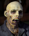Zombie prop face with realistic, creepy detail